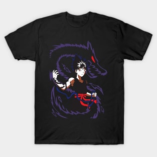 Cursed Child Hiei Fanart T-Shirt